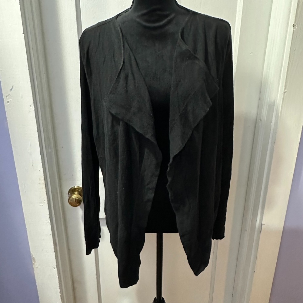 Faded Glory Black Caridgan in L